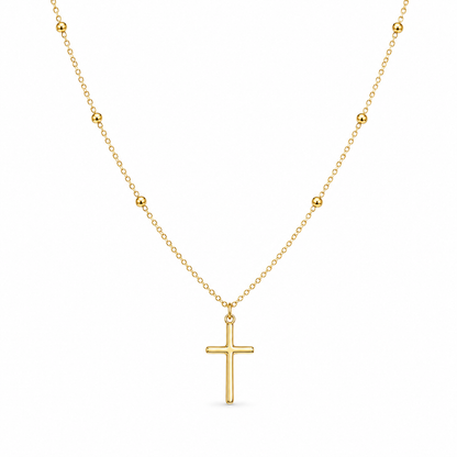 Simple Cross Necklace
