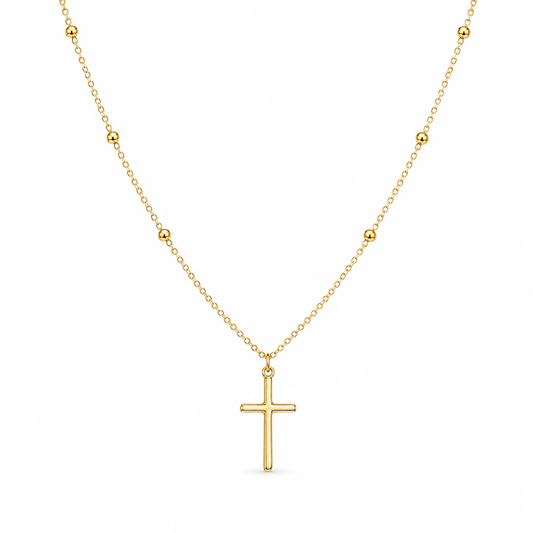 Simple Cross Necklace