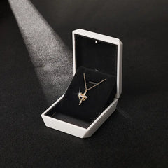 Cross & Crown Necklace – Elegance and Purpose